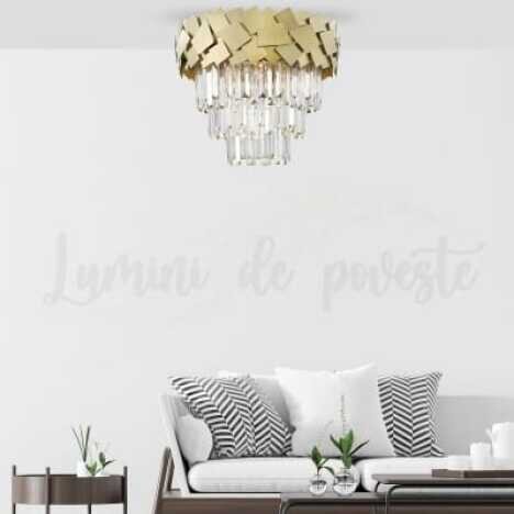 Candelabru Lorette Gold 300, 5 surse de iluminare